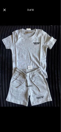 Fear of God Essentials Kids T-Shirt and Shorts Set