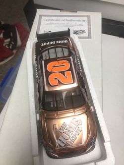 Tony Stewart Home Depot 1:24 Scale Car Rare Copper