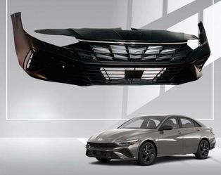 2024-2026 Hyundai Elantra complete front bumper.