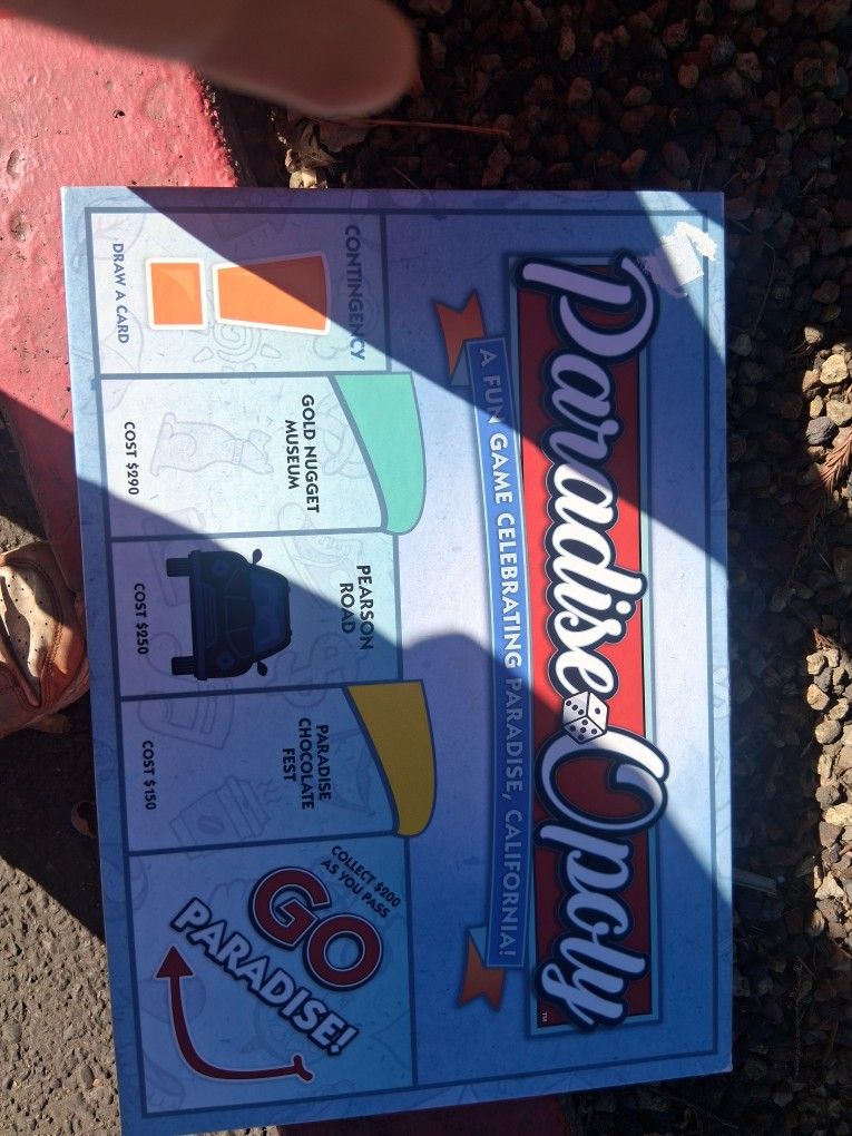 "Paradise-opoly" Game