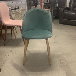Green Velvet Accent Chair