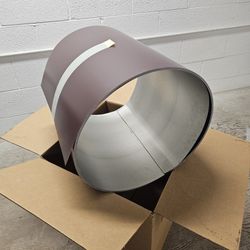 Sheet Metal Roll - Burgundy Matte Finished Side