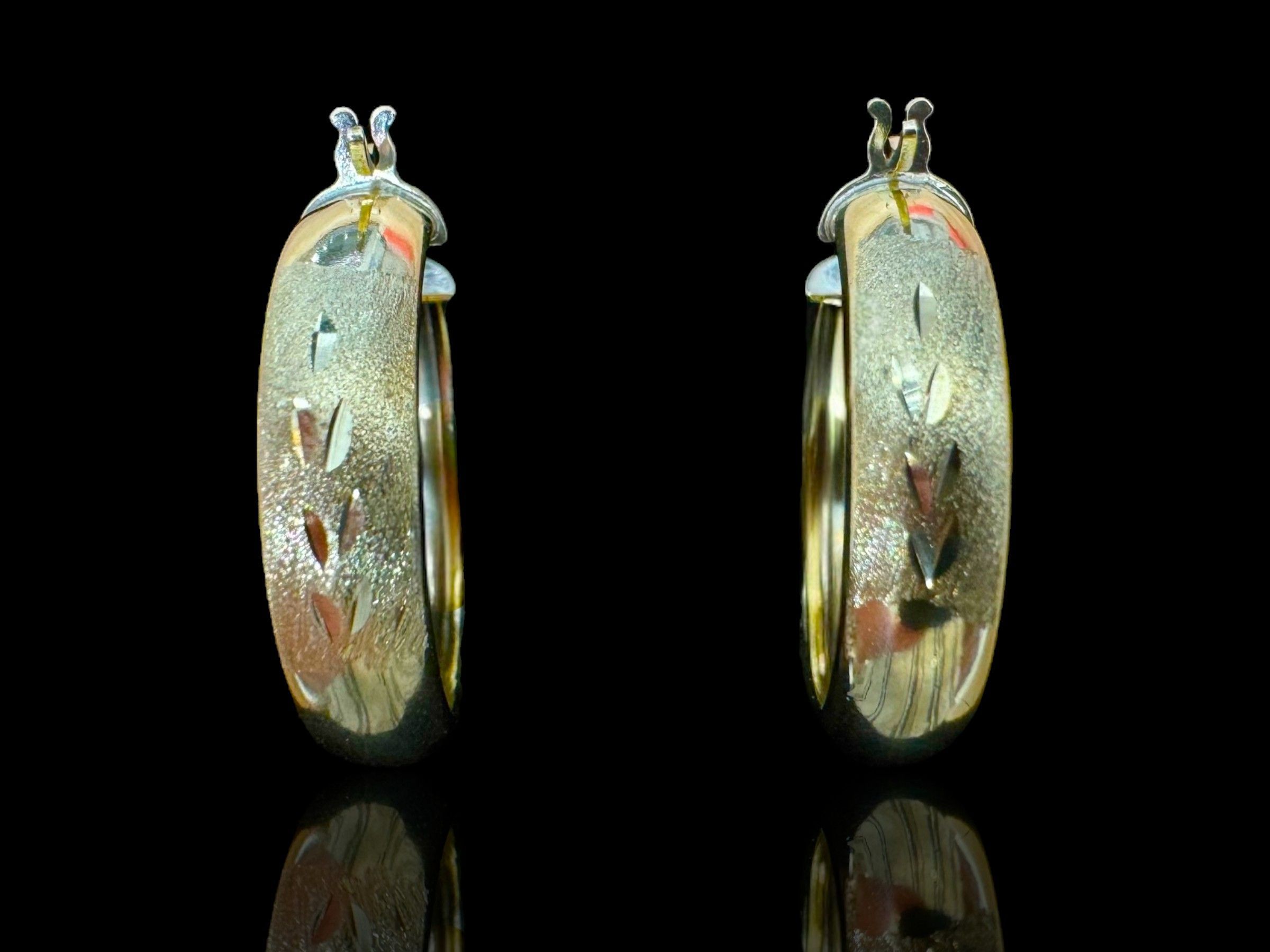 10K Hoop Earrings