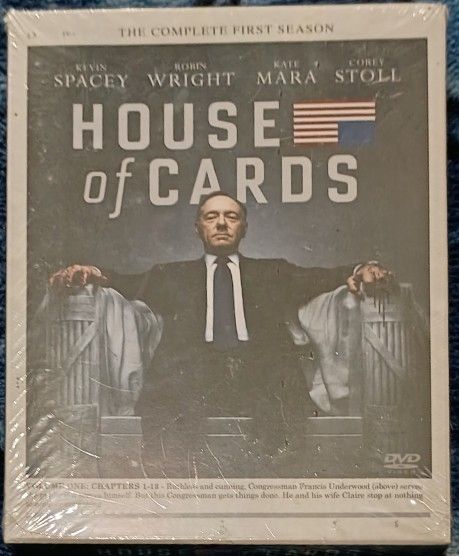 House Of Cards Complete First Season Starring Kevin Spacey And Robin Wright