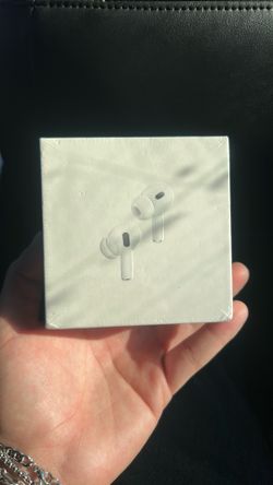 Air pod pros 2nd gen brand new still has wrap on the box