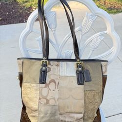 Coach Patchwork Tote
