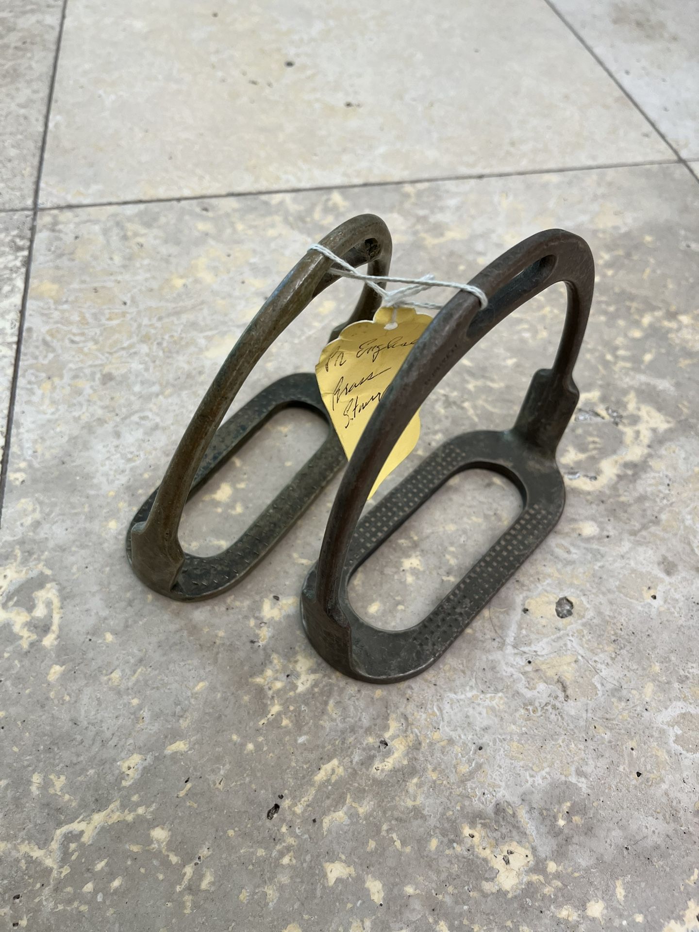 Set Of Brass Stirrups