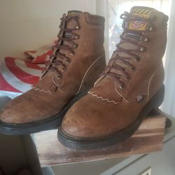 JUSTIN WOMENS WORK BOOTS 