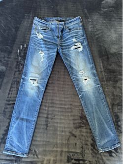 Blue Ripped Jeans