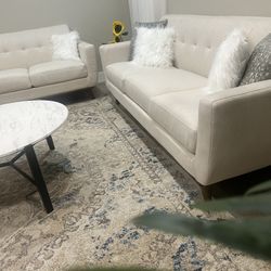 2 Pc Brand New Sofa And Loveseat 