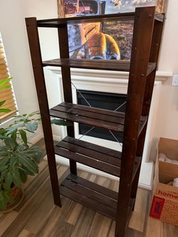 Wooden Book Shelf