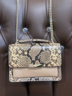 Michael Kors Snake Embossed Crossbody Bag