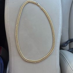 20 Inch 14k Gold Miami Cuban Chain