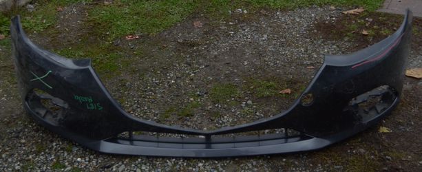USED REF#U0353 || 2014-2016 MAZDA 3 || FRONT BUMPER COVER ONLY