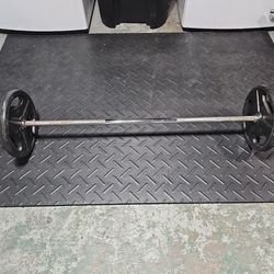Standard Weight Set w/straight bar 