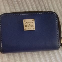 Dooney & Bourke zip-around wallet or credit card case