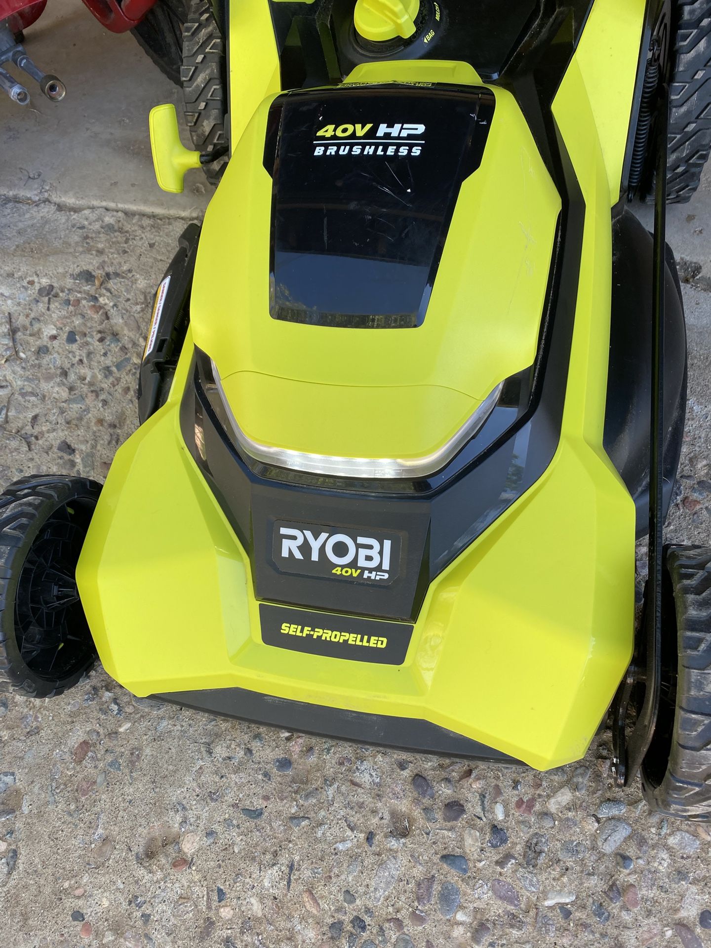 Ryobi 21 Inch Self-Propelled Variable Speed With Turbo Cut Command Center Control