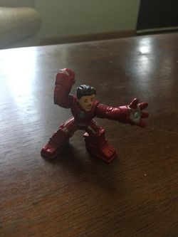 Rare 2008 Marvel Squard Playskool Unmasked Tony Stark Iron Man