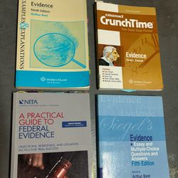 Evidence Law School Bar Exam Books 