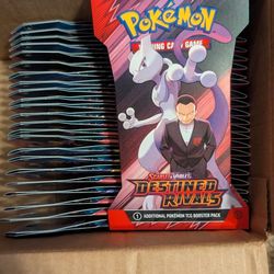 Pokémon Destined Rivals S&V 10 sleeved booster packs