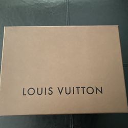 Louis Vuitton Empty Dark Brown Box 