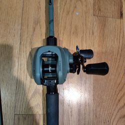 Baitcaster Reel And Broken Rod