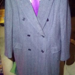 Vintage Men's Overcoat From Burberry's Of London 