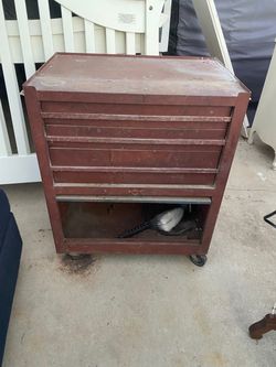Vintage tool box