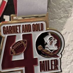 Multiple. FSU Garnet And Gold 4 Miller Collectors Medallion