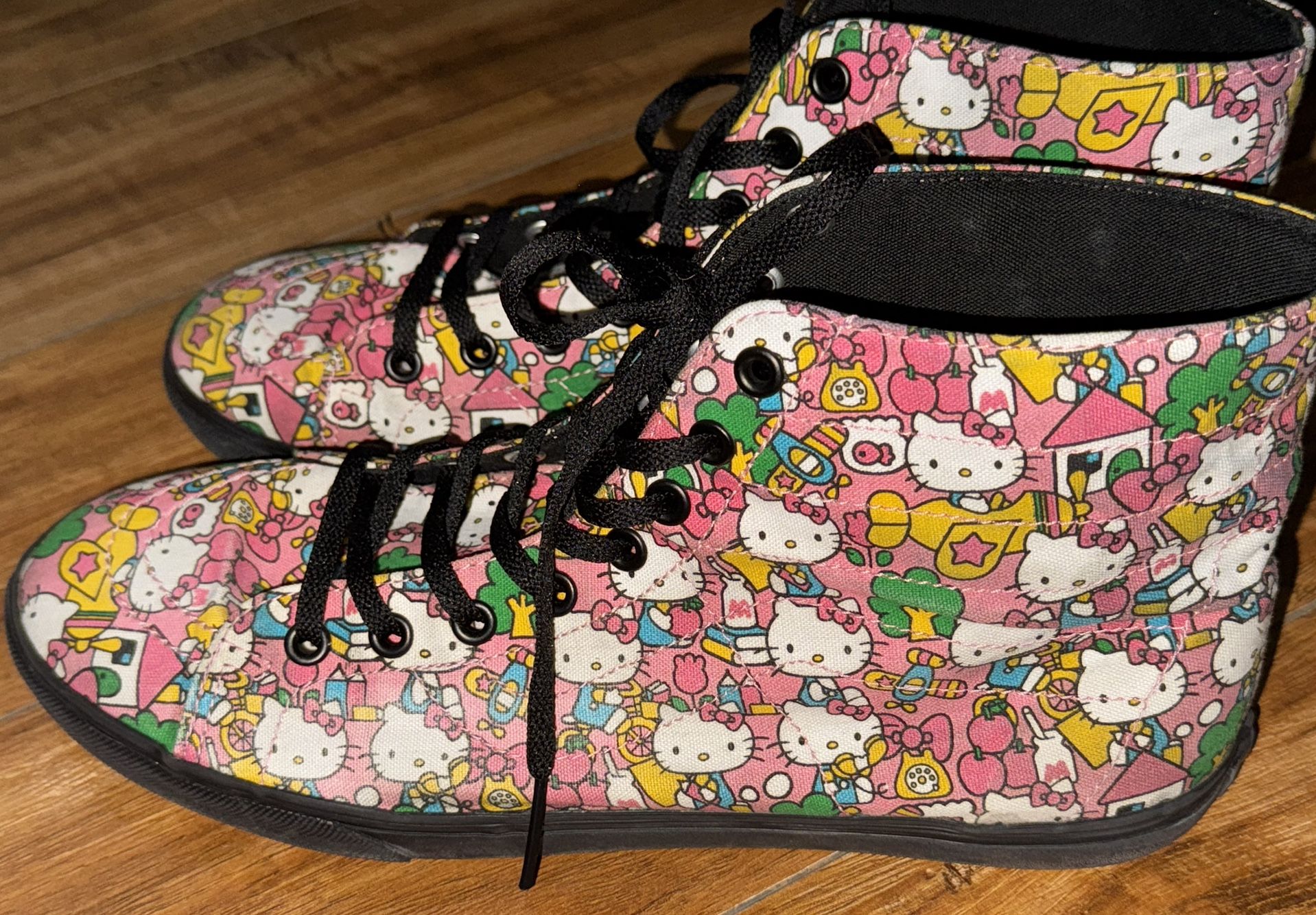 Vans Sk8 Hi Hello Kitty $30