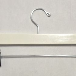 4 Wooden Pants Hangers Unisex