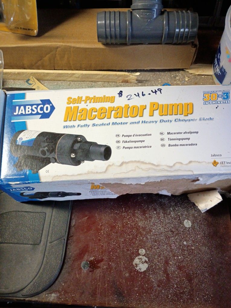 Jabsco Macerator Pump