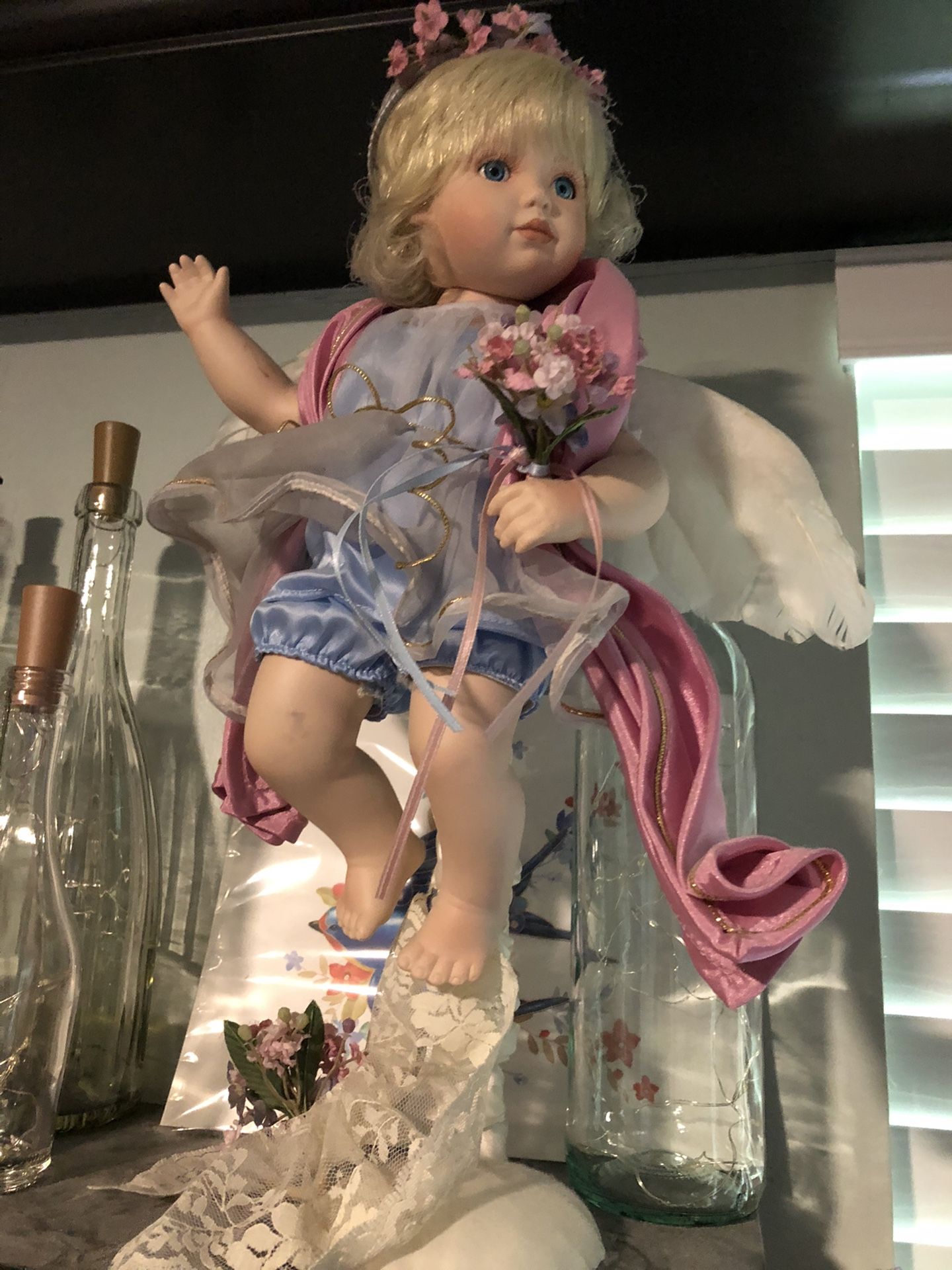 Porcelain Angel -16” height