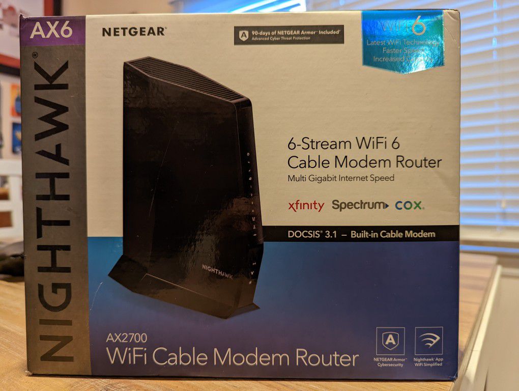 Netgear Nighthawk Internet Modem Router