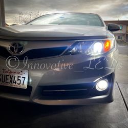 H11/H8/H9 LED Headlight Bulbs, 6500K Fog Lights Car Bulb, 12000Lm DRL or Low Beam, Halogen Replacement Headlight with Fan 