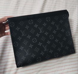 Louis Vuitton Monogram Eclipse Pochette Voyage MM
