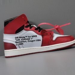 Jordan 1 High Off White Chicago 45