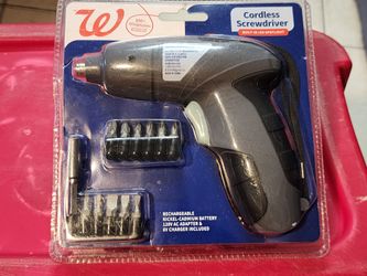 Walgreens Cordless Screwdriver
