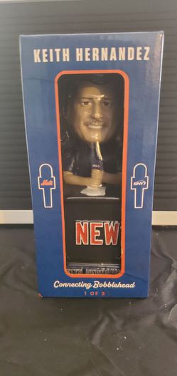 2022 New York Mets Keith Hernandez "Connecting" Bobblehead (1 of 3)