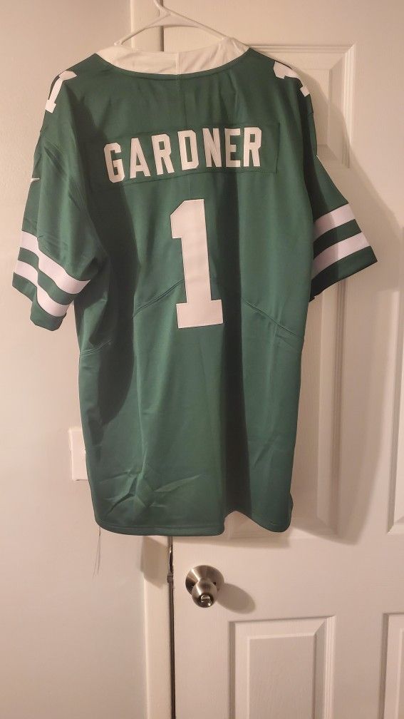 New York Jets Sauce Gardner Jersey Size Large
