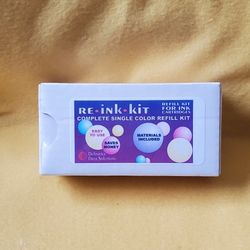 Refill Kit For Ink Cartridges Complete Single Color Compatible With HP 600 K4431 4oz