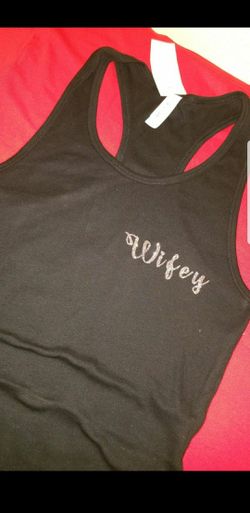 Wifey tank top, new
