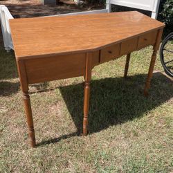 Ethan Allen Corner Mid Century Modern Desk