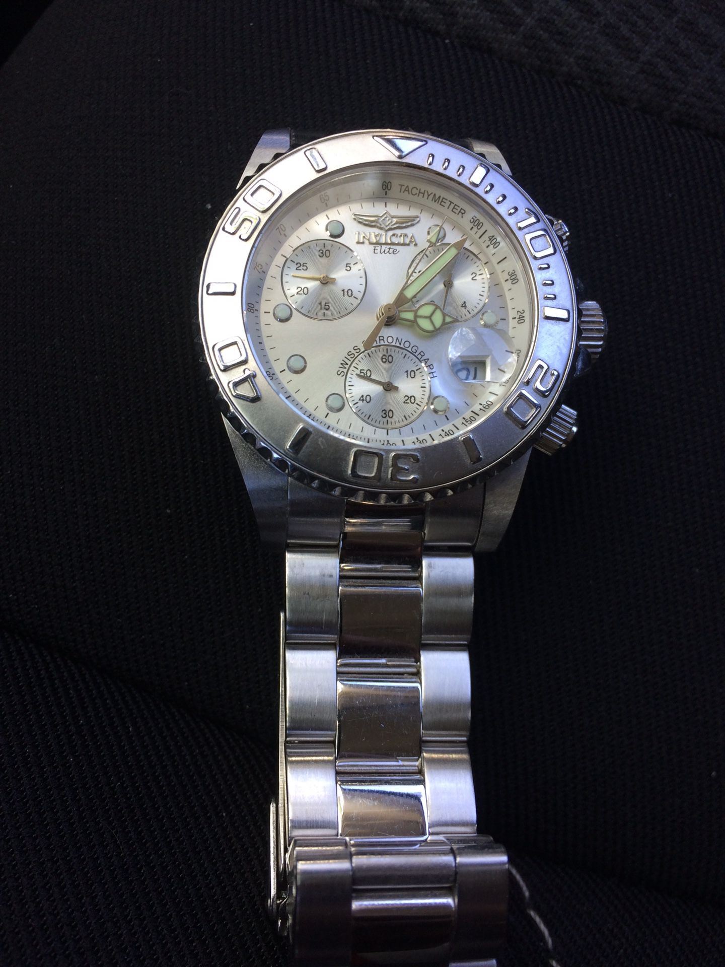 Invicta Swiss Sapphire Elite Watch