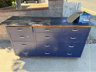 Wooden Workbench Drawer Set