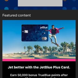 $835 in Jetblue credits for $500