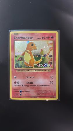 Charmander Holo Pokémon Card Toys R Us Promo