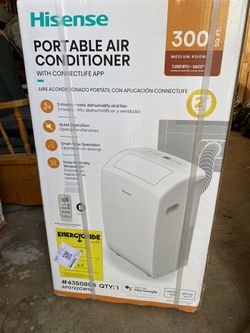 Hisense 7000btu Portable Ac W Remote And Alexa And Google