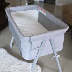 Baby Bassinet With Mosquito Cover And A Free Baby Floor Play Mat