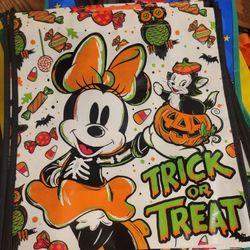 Minnie mouse halloween reusable bags